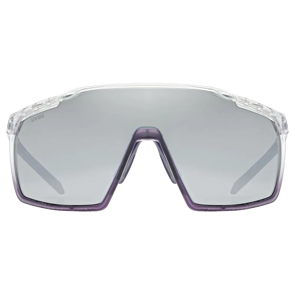 Uvex Mtm Perform Solglasögon, Clear met purple, Supravision Mirror Silver/CAT3