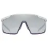 Uvex Mtm Perform Solglasögon, Clear met purple, Supravision Mirror Silver/CAT3