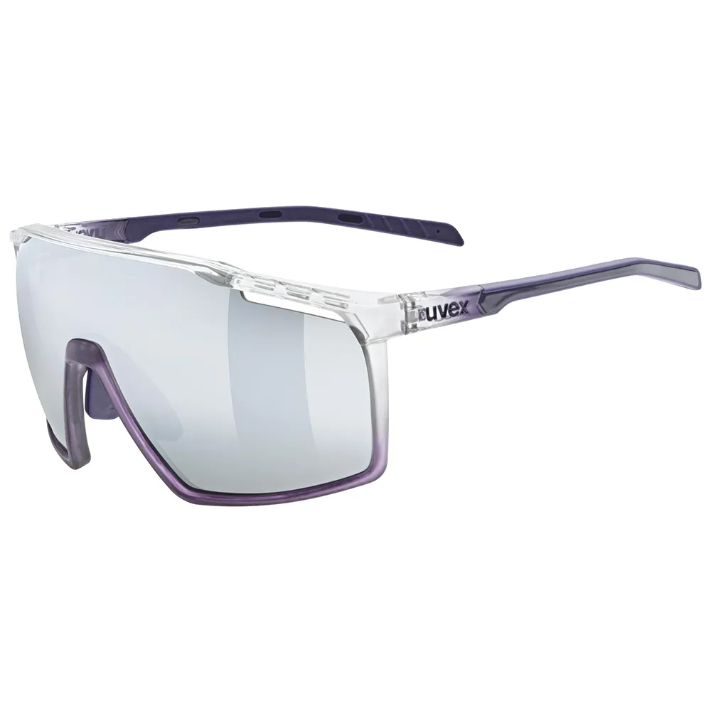 Uvex Mtm Perform Solglasögon, Clear met purple, Supravision Mirror Silver/CAT3
