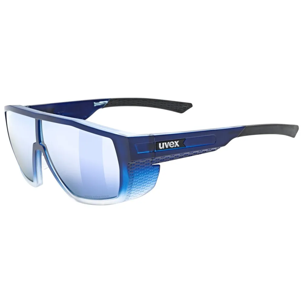 Uvex Mtn Style Colorvision Solglasögon, Blue matt / fade, Colorvision Mirror Blue/CAT3