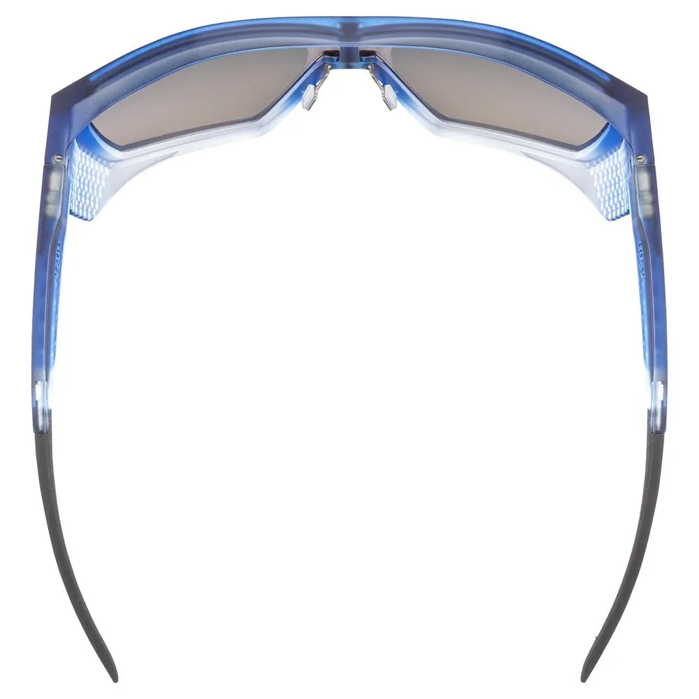 Uvex Mtn Style Colorvision Solglasögon, Blue matt / fade, Colorvision Mirror Blue/CAT3