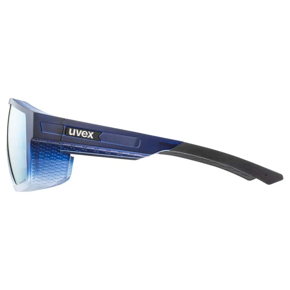 Uvex Mtn Style Colorvision Solglasögon, Blue matt / fade, Colorvision Mirror Blue/CAT3
