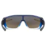 Uvex Mtn Style Colorvision Solglasögon, Blue matt / fade, Colorvision Mirror Blue/CAT3
