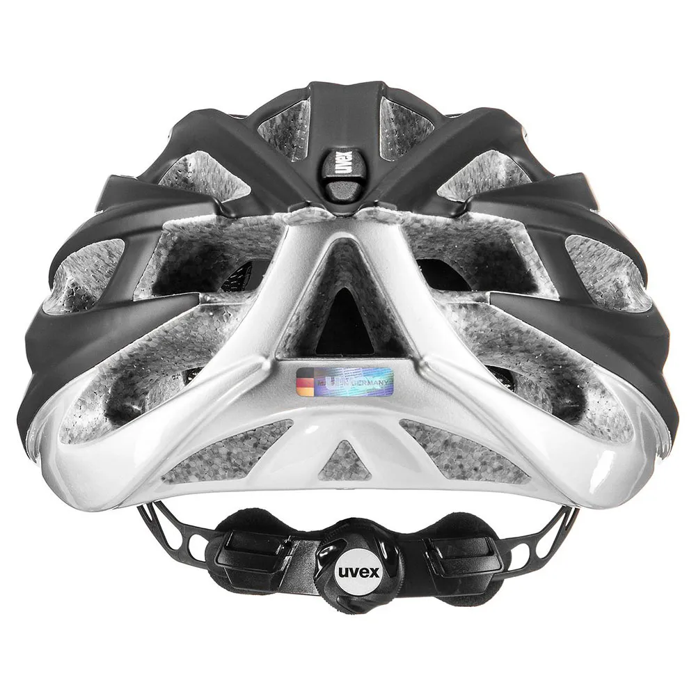 Uvex Oversize Mtb-hjälm, Black matt silver Uvex Oversize Mtb-hjälm, Black matt silver