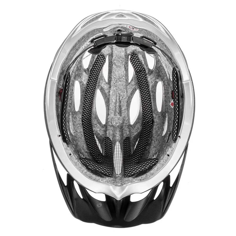 Uvex Oversize Mtb-hjälm, Black matt silver Uvex Oversize Mtb-hjälm, Black matt silver