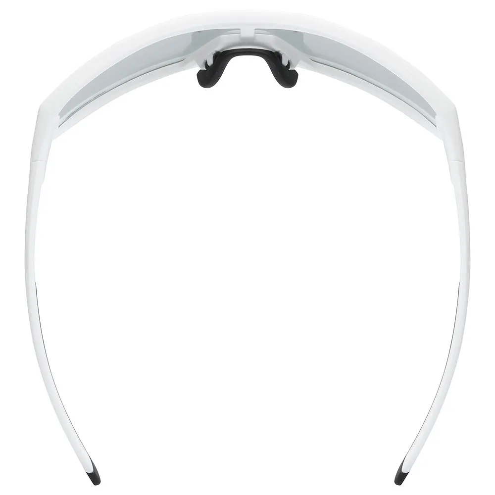 Uvex Skyryse Variomatic Foto Kromatiska Solglasögon, White matt, Variomatic Lite Mirror Silver/CAT1-3 Uvex Skyryse Variomatic Foto Kromatiska Solglasögon, White matt, Variomatic Lite Mirror Silver/CAT1-3