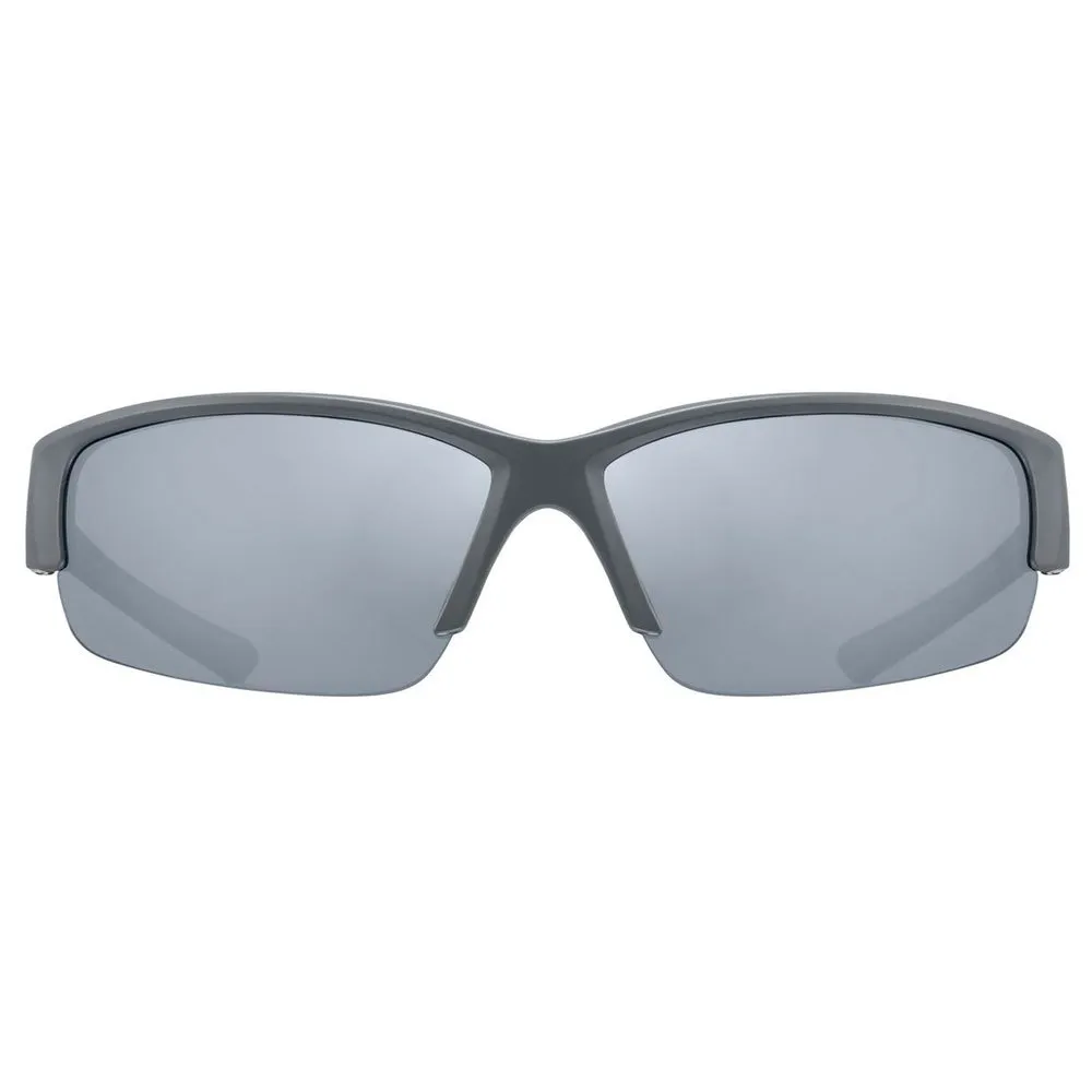 Uvex Sportstyle 215 Spegelsolglasögon, Grey matte, Litemirror Silver/CAT3