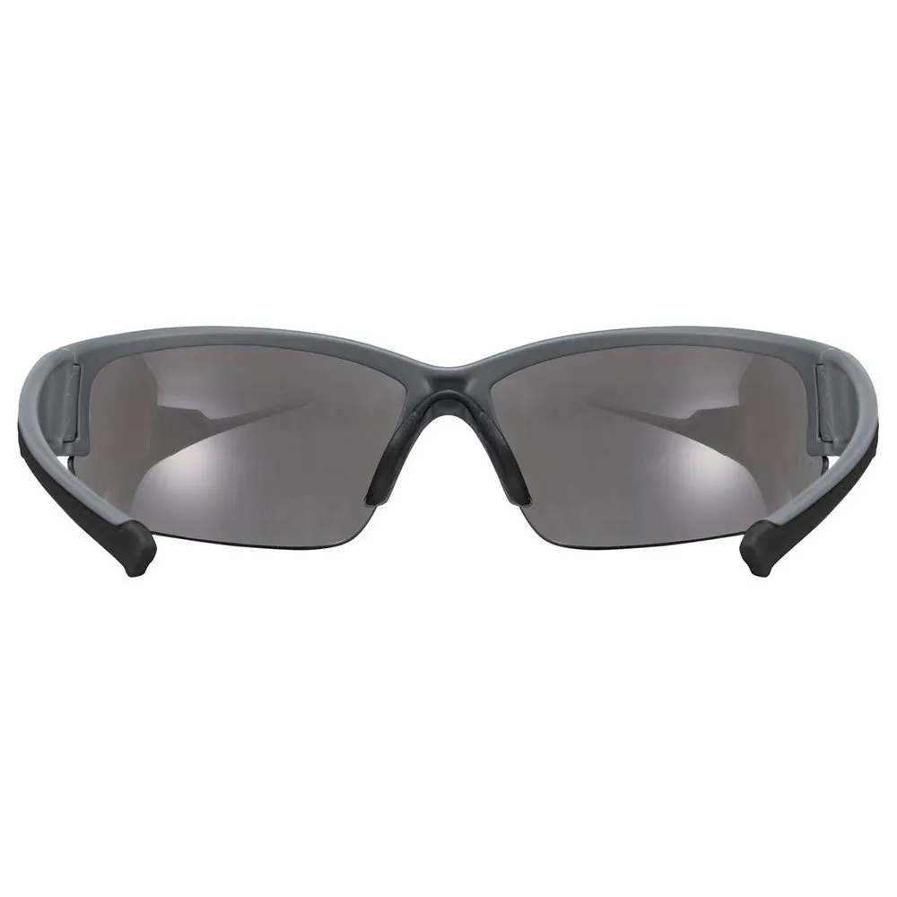 Uvex Sportstyle 215 Spegelsolglasögon, Grey matte, Litemirror Silver/CAT3