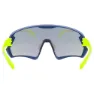 Uvex Sportstyle 231 2.0 Solglasögon, Blue / yellow matt, Supravision Mirror Blue/CAT2