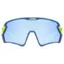 Uvex Sportstyle 231 2.0 Solglasögon, Blue / yellow matt, Supravision Mirror Blue/CAT2