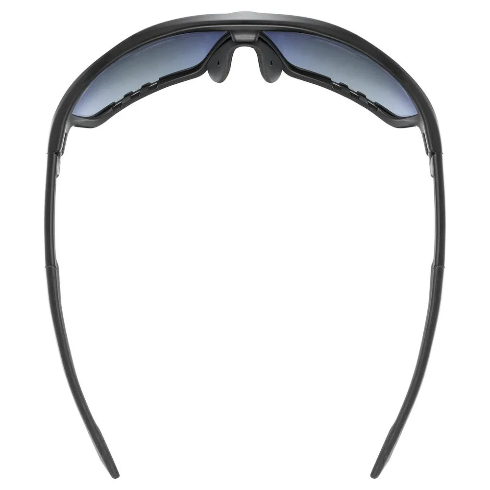 Uvex Sportstyle 706 Solglasögon, Black matt, Mirror Blue/CAT3