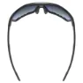 Uvex Sportstyle 706 Solglasögon, Black matt, Mirror Blue/CAT3
