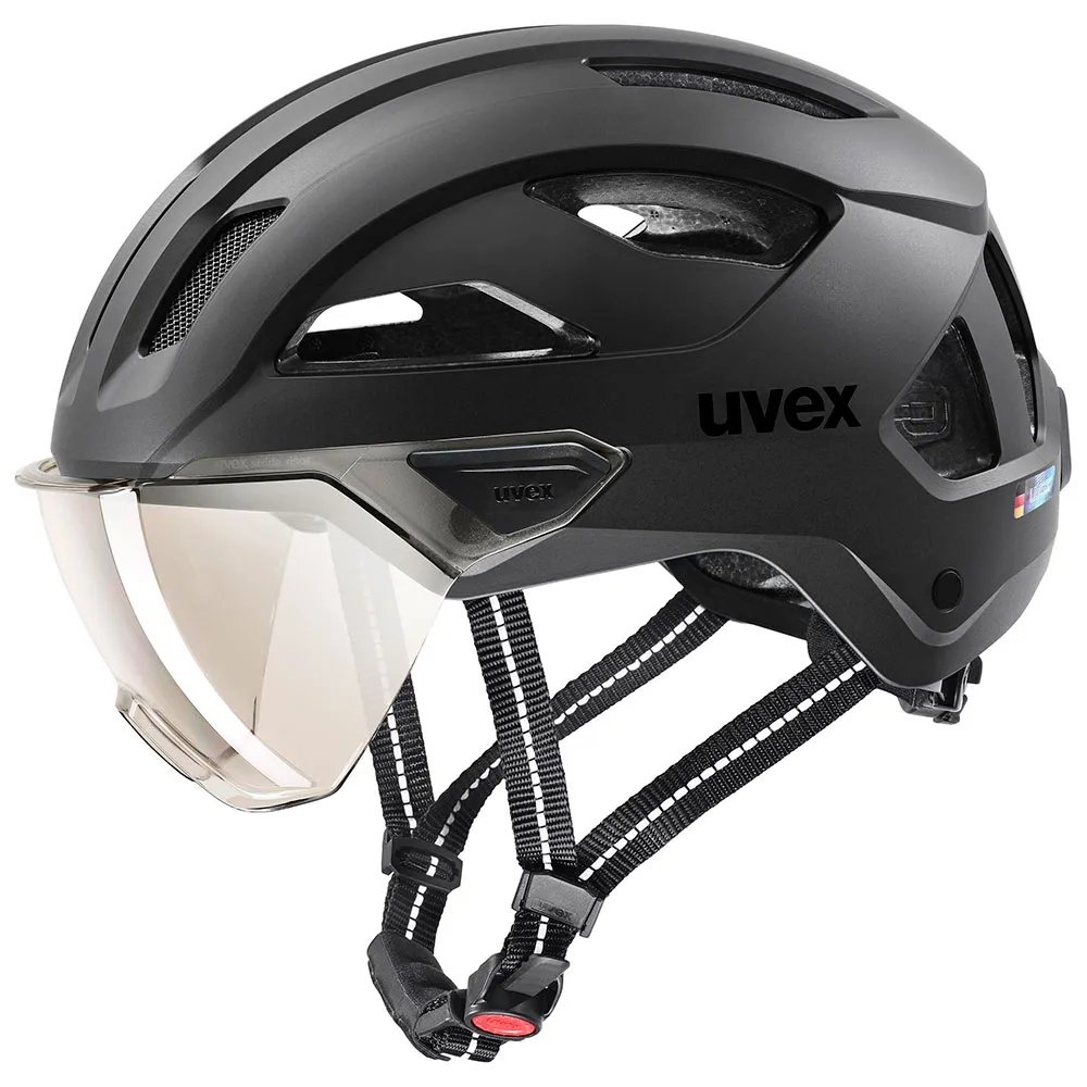 Uvex Stride Visor Variomatic Cat1-2 Stadshjälm Uvex Stride Visor Variomatic Cat1-2 Stadshjälm