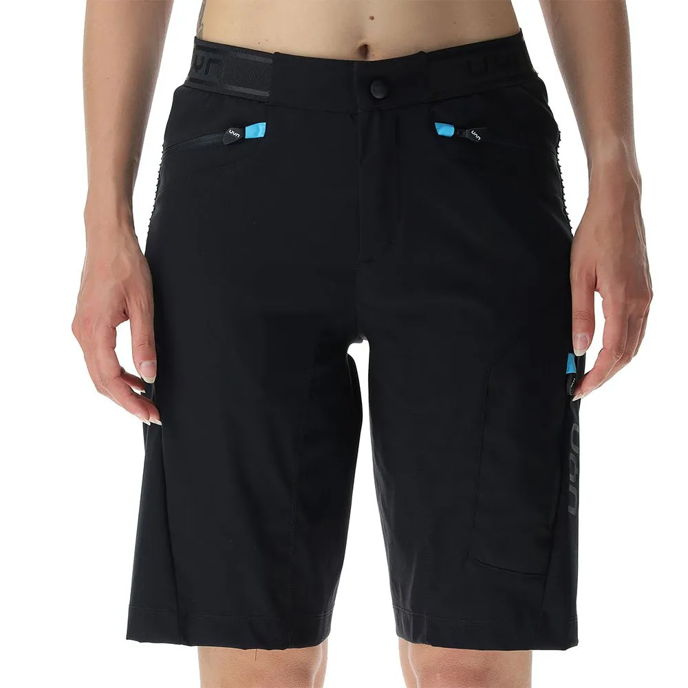 UYN Biking Trailblazer Shorts, Black / blue danube