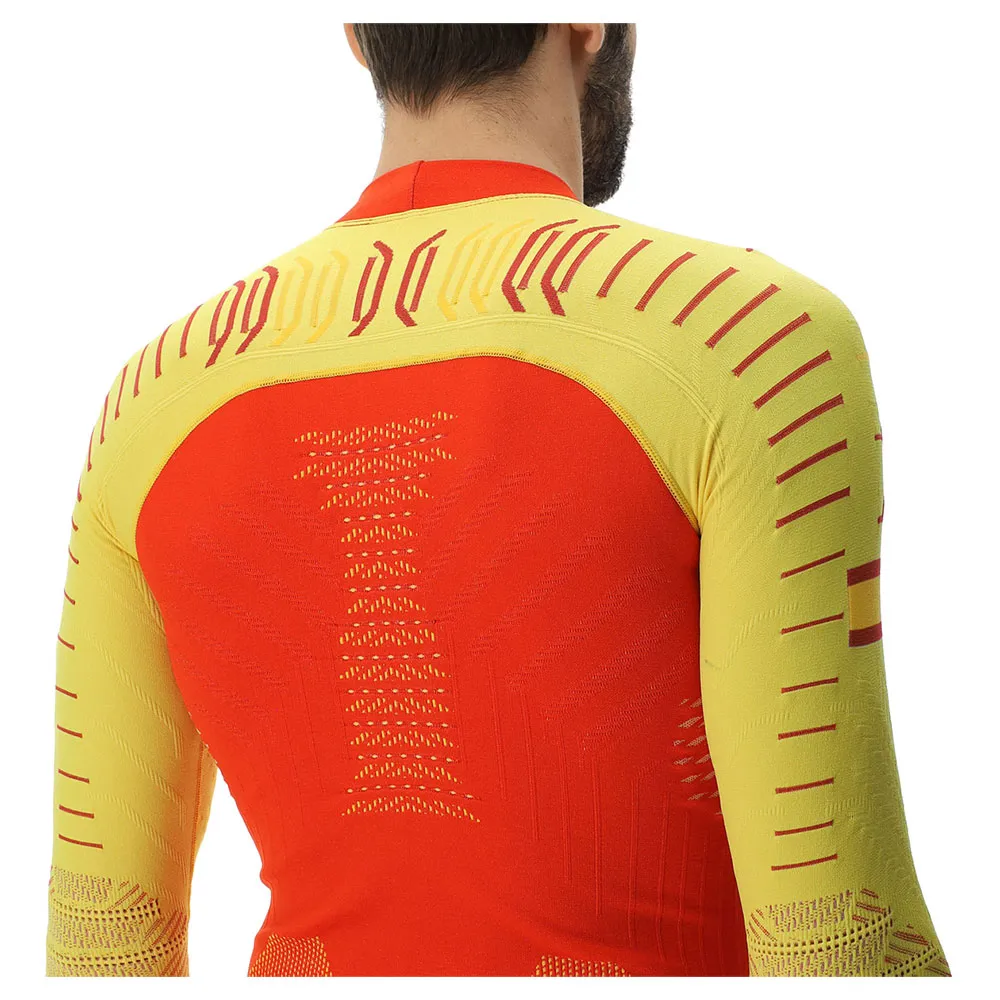 UYN Natyon 3.0 Spain Långärmad Baslager, Yellow / red UYN Natyon 3.0 Spain Långärmad Baslager, Yellow / red