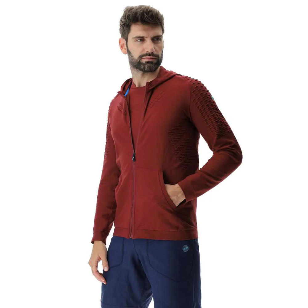 UYN Run Fit Full Zip Sweatshirt Med Dragkedja male UYN Run Fit Full Zip Sweatshirt Med Dragkedja male