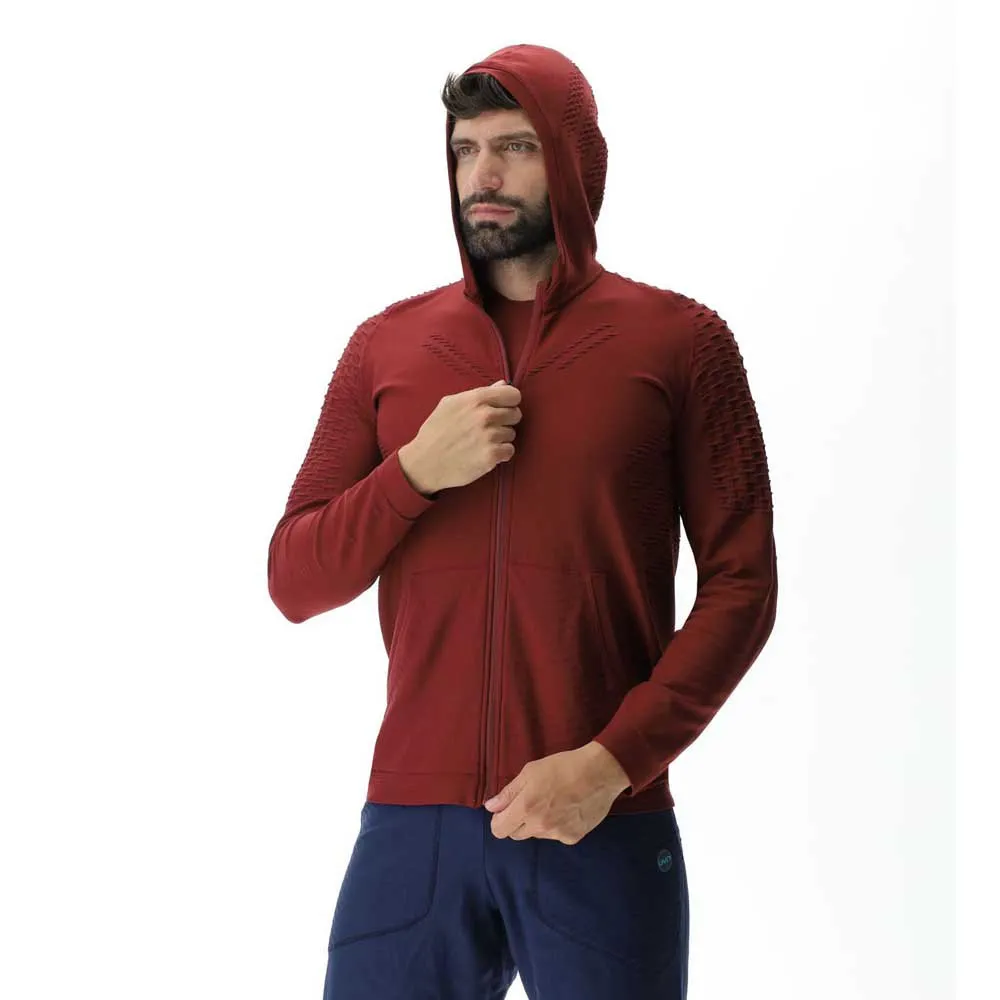 UYN Run Fit Full Zip Sweatshirt Med Dragkedja male UYN Run Fit Full Zip Sweatshirt Med Dragkedja male