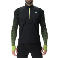 UYN Running Exceleration Windproof Zip Up T-shirt Med Lång ärm male UYN Running Exceleration Windproof Zip Up T-shirt Med Lång ärm male