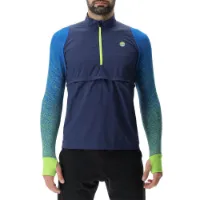 UYN Running Exceleration Windproof Zip Up T-shirt Med Lång ärm male UYN Running Exceleration Windproof Zip Up T-shirt Med Lång ärm male