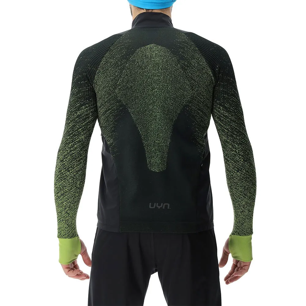 UYN Running Exceleration Windproof Zip Up T-shirt Med Lång ärm male