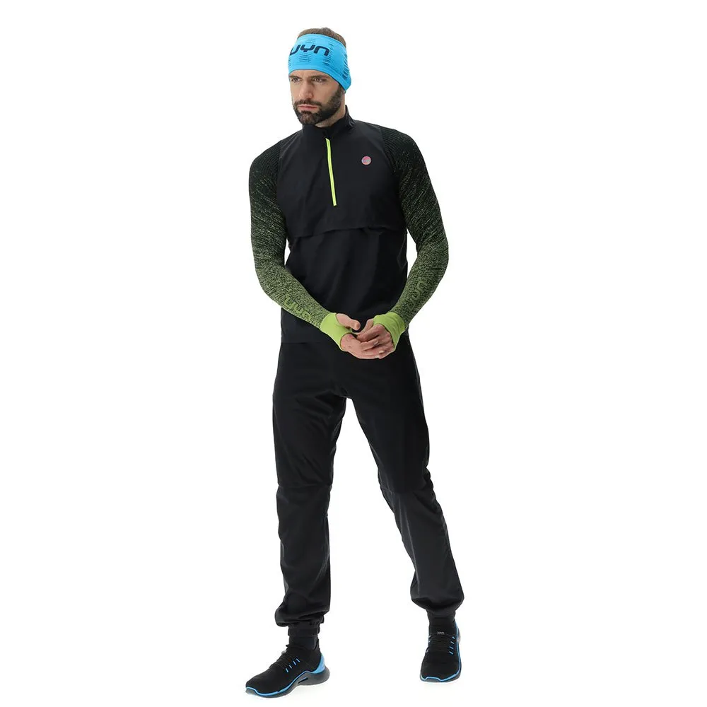 UYN Running Exceleration Windproof Zip Up T-shirt Med Lång ärm male