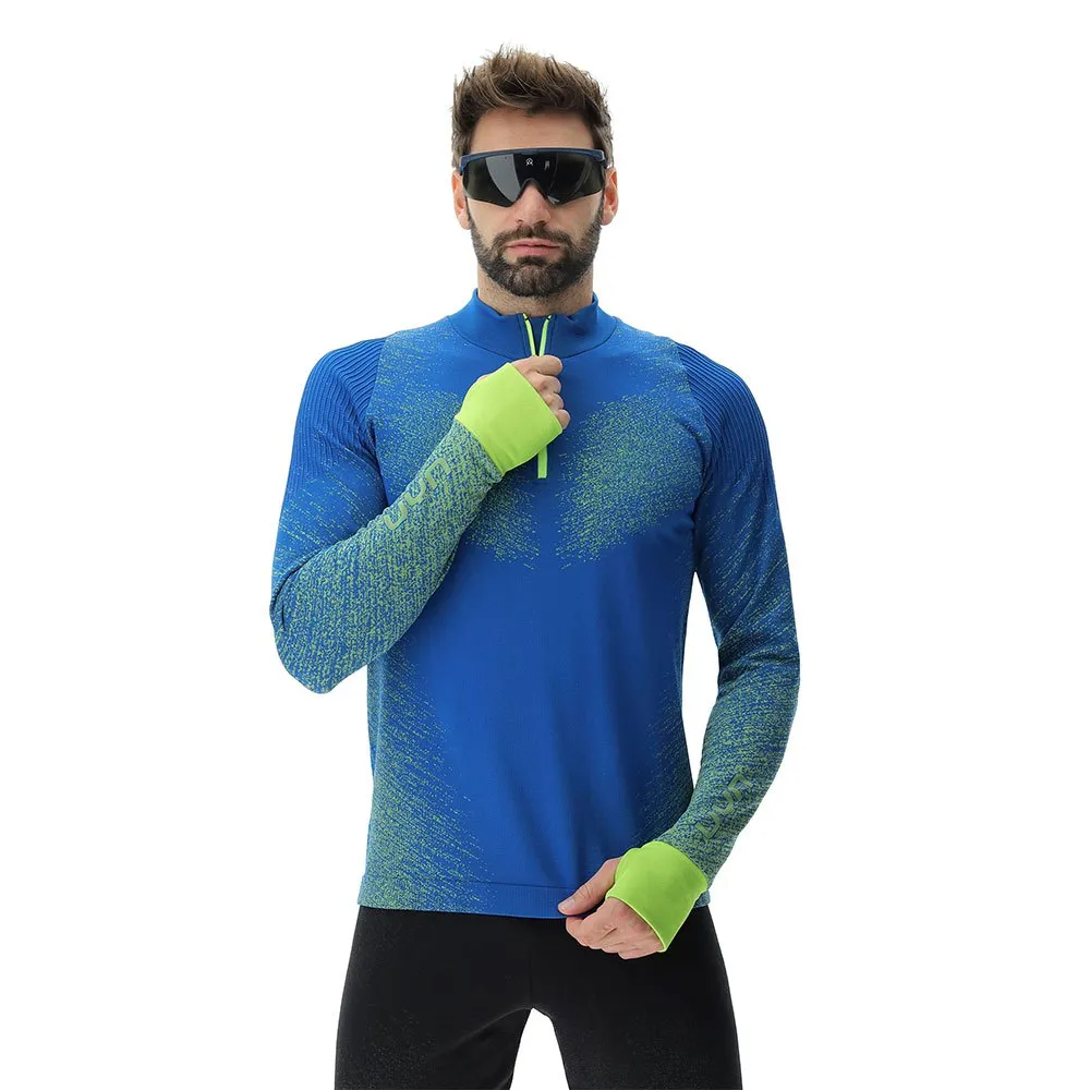 UYN Running Exceleration Zip Up T-shirt Med Lång ärm male
