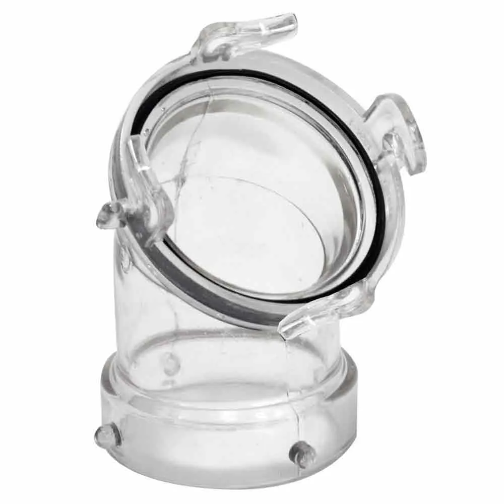 Valterra 45° Bajonett Slangadapter 76.2x76.2 Mm, Clear, One Size