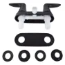 Valterra Catalina Lever Duschkran, Matte black, One Size