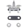 Valterra Catalina Tub Diverter Vattenkran, Clear / chrome, One Size
