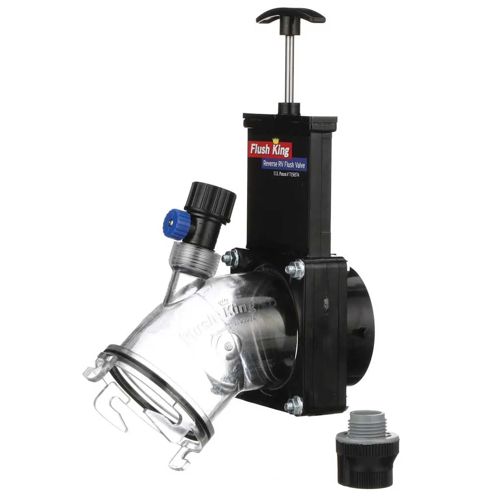 Valterra King Sanitär Backspolningsventil, Black, One Size