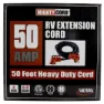 Valterra Mighty Cord Elektrisk Förlängningssladd 15.24 M 50a, Black / red, One Size