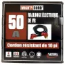 Valterra Mighty Cord Elektrisk Förlängningssladd 3.04 M 50a, Black / red, One Size