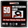 Valterra Mighty Cord Elektrisk Förlängningssladd 7.62 M 50a, Black / red, One Size
