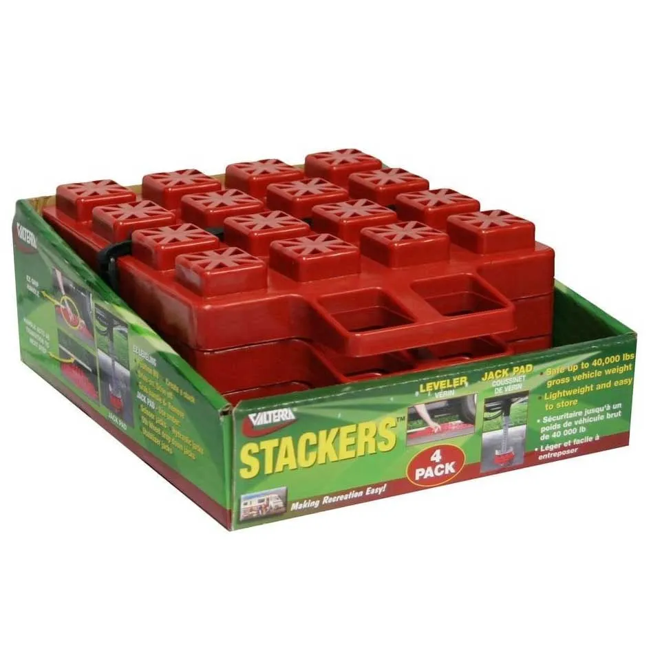 Valterra Staplingsnivåerare 4 Enheter, Red, One Size Valterra Staplingsnivåerare 4 Enheter, Red, One Size