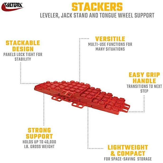 Valterra Staplingsutjämnare Med Påse 10 Enheter, Red, One Size Valterra Staplingsutjämnare Med Påse 10 Enheter, Red, One Size