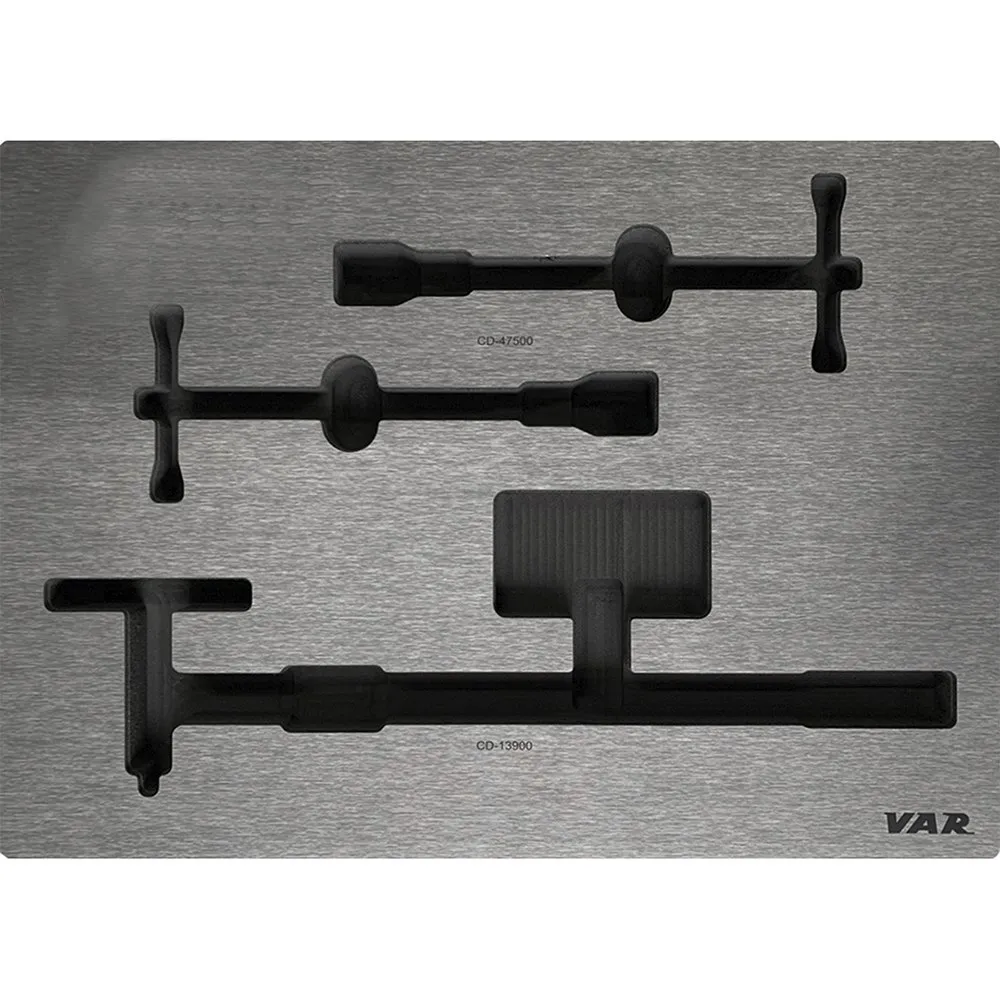 VAR Cd-13900 Verktygssats, Silver, One Size