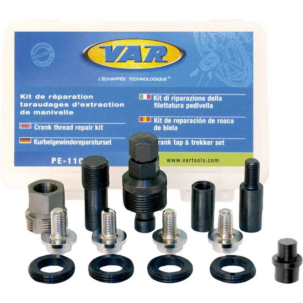 VAR Crank Arm Repair Kit Verktyg, Black, One Size VAR Crank Arm Repair Kit Verktyg, Black, One Size