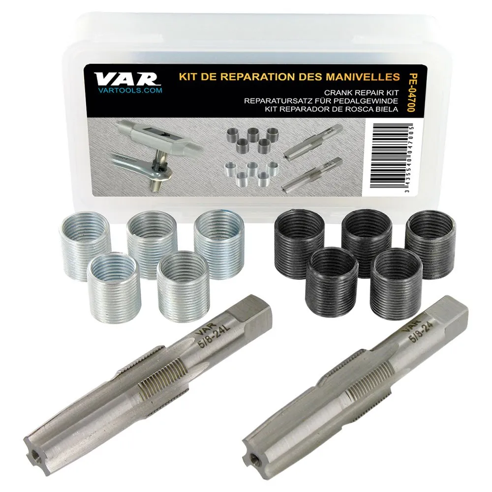 VAR Crank Repair Kit Verktyg, Silver / gold, One Size VAR Crank Repair Kit Verktyg, Silver / gold, One Size