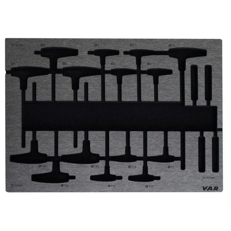 VAR Drawer 1 Bricka, Grey, One Size VAR Drawer 1 Bricka, Grey, One Size