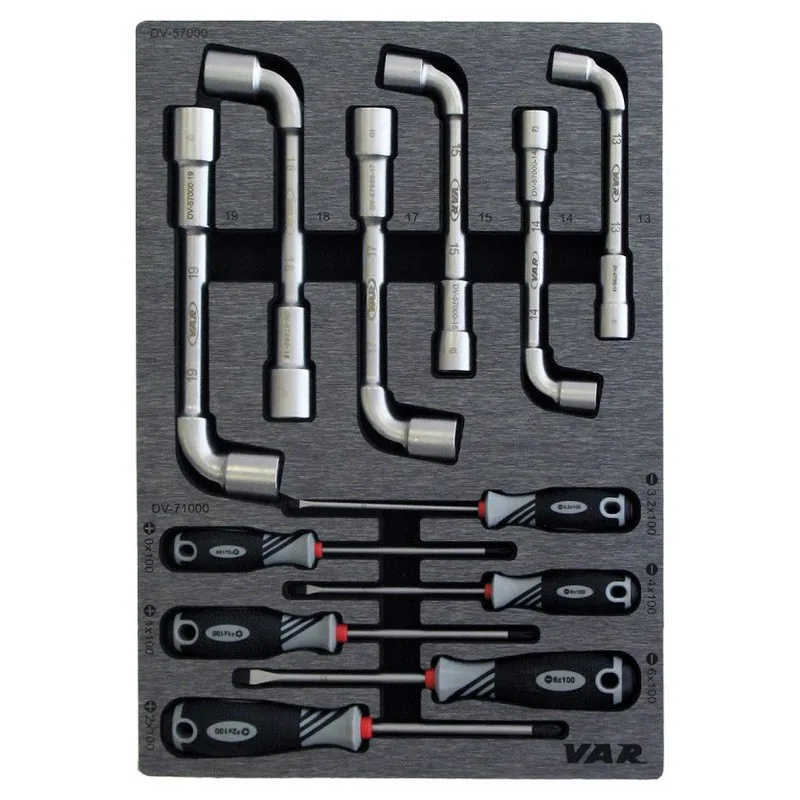 VAR Drawer 3 Bricka, Grey, One Size VAR Drawer 3 Bricka, Grey, One Size