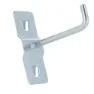 VAR Enkel Lång Krok 10 Enheter, Steel, One Size
