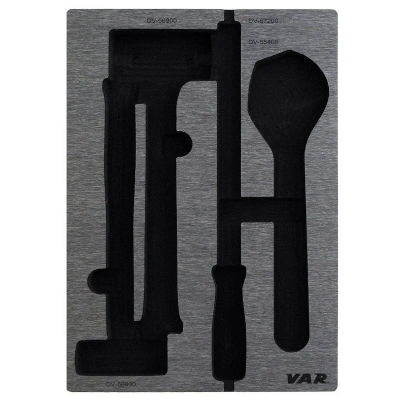 VAR Lådinstrumentbricka 4, Grey, One Size