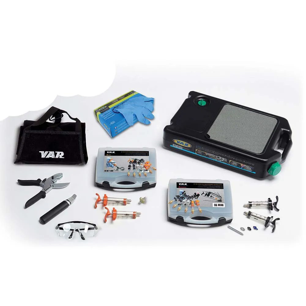 VAR Master Hydraulic Bromsluftsats, Black, One Size