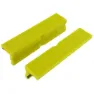 VAR Nylon Käftar För Arbetsbänksverktyg 100 Mm, Yellow, One Size