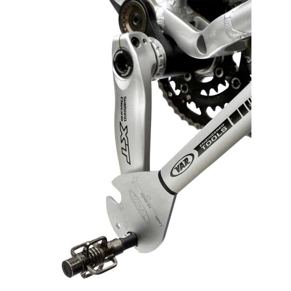 VAR Professional Pedal Wrench 15 Mm Pedalnyckel, Silver, One Size VAR Professional Pedal Wrench 15 Mm Pedalnyckel, Silver, One Size
