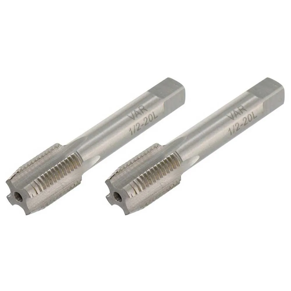 VAR Set 2 Crank Taps 1/2´´x20 Tpi Verktyg, Silver, One Size