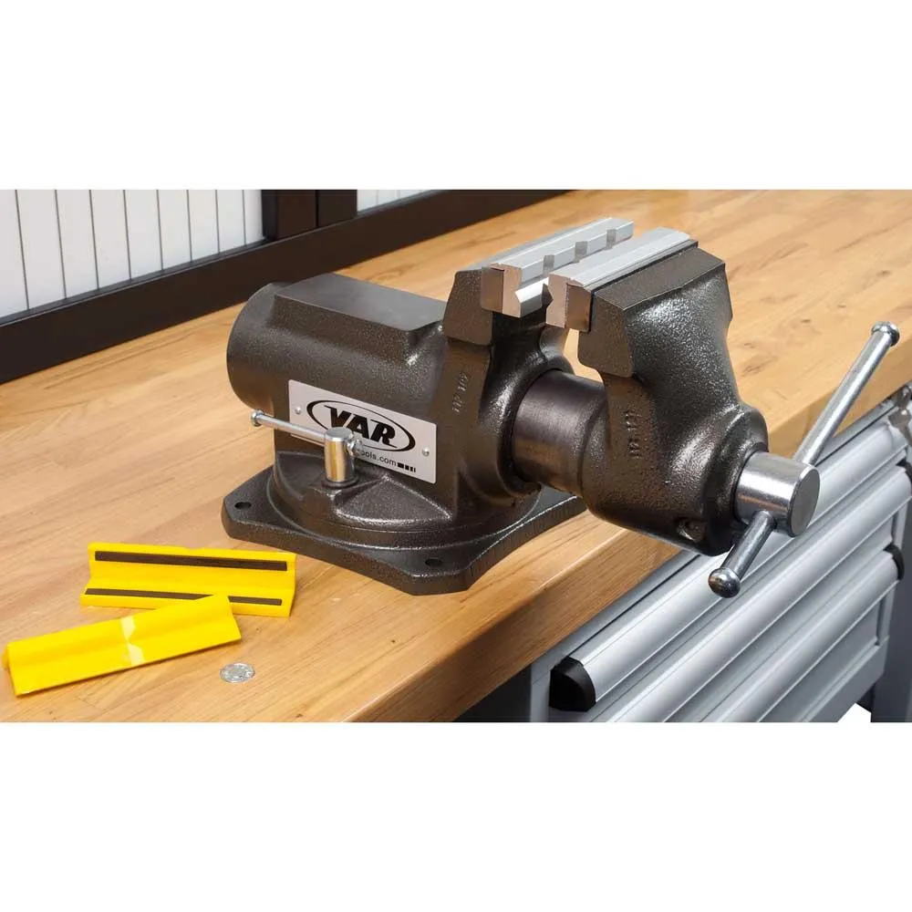 VAR Set Aluminium Jaws For Workshop Bench 100 Mm Verktygssats, Grey, One Size VAR Set Aluminium Jaws For Workshop Bench 100 Mm Verktygssats, Grey, One Size