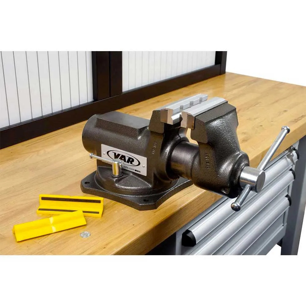 VAR Set Of 2 Aluminium Jaws For Bench Vise Arbetsbänk VAR Set Of 2 Aluminium Jaws For Bench Vise Arbetsbänk