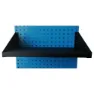 VAR Stål Stativ För Perforerad Panel, Black, One Size