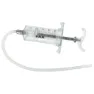 VAR Syringe Med Slang För Gaffelblödning 50ml, Clear, One Size
